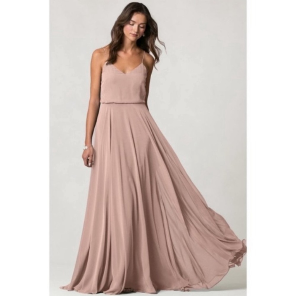 Jenny Yoo Inesse in Whipped Apricot Size 0